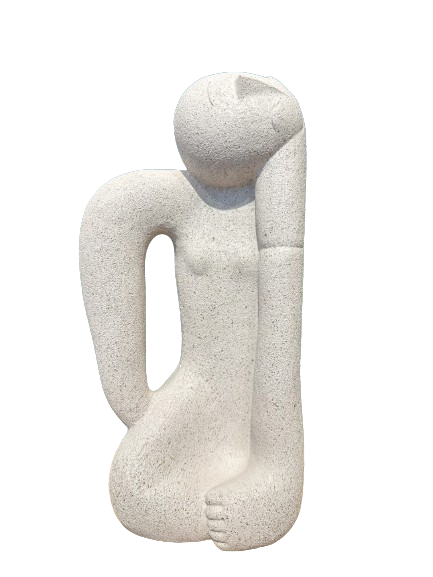 ESCULTURA AREIA MULHER